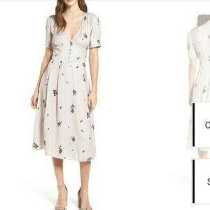 Chelsea28 Fit & Flare Midi Dress